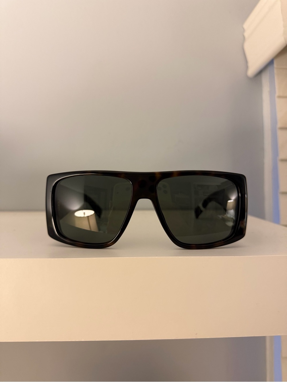YSL Women’s Oversized Tortoiseshell Sunglasses